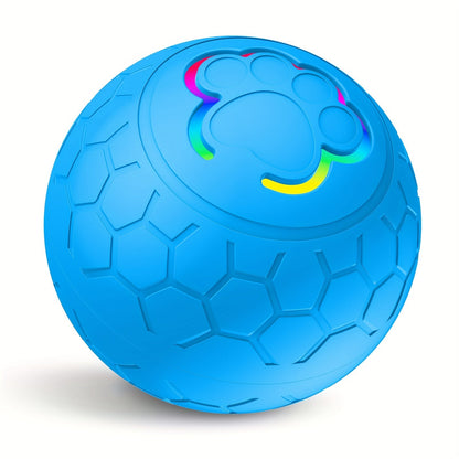 [Interactive Smart Dog Ball] Interactive Smart Dog Ball - 1-Pack 56mm/2.22in Auto Jump & Play Fetch Toy | Type-C Rechargeable, Long-Lasting Battery, Pixelated Design for Puppy Training & Playtime, USB Rechargeable, Userfriend