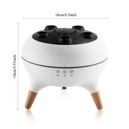 1pc Jellyfish Diffuser, (8.45oz), with Remote Control, 7-Color LED Lights, Easy to Clean & Top Fill, Soundwave technology Technology Operation, Cool Mist Humidifier for Travel, Office, Bedroom and Kids' Room, Travel Humidifie