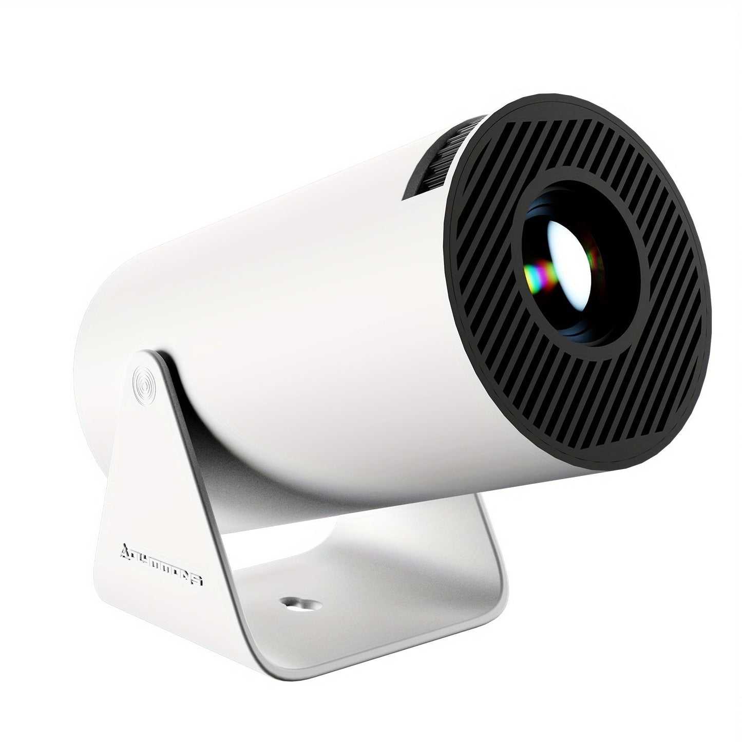 1x HY300 Pro Mini Portable Projector with Android 11.0 OS, 4K/1080P Smart Projector, Built-in Speakers, 180° Screen Rotation, Compatible with Netflix/YouTube/Hulu, Plug & Play Home Theater Projector for PC/Laptop-Free Movies