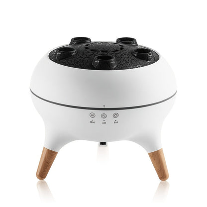 1pc Jellyfish Diffuser, (8.45oz), with Remote Control, 7-Color LED Lights, Easy to Clean & Top Fill, Soundwave technology Technology Operation, Cool Mist Humidifier for Travel, Office, Bedroom and Kids' Room, Travel Humidifie