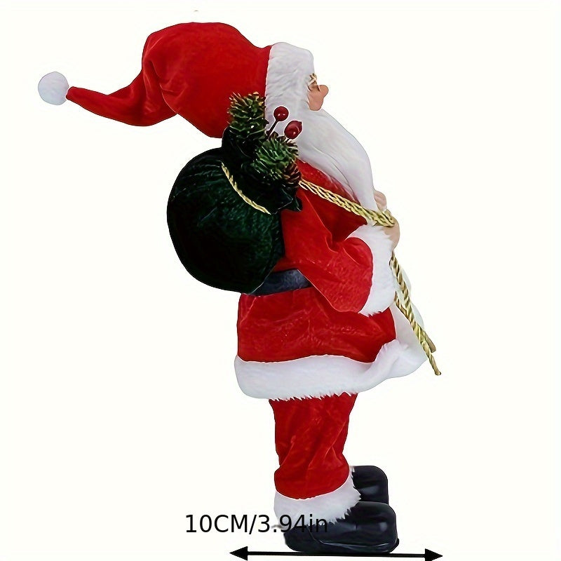 [30cm Santa Claus Ornament] 30Cm Standing Santa Claus Christmas Ornament | Christmas Scene Decoration for Halloween, Fall Home Decor, Collectible Figurine